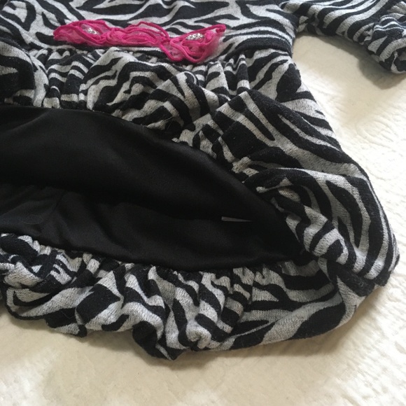 12m (3/$20) Soft Animal Print Knit Dress by Newberry - Picture 2 of 9